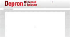 Desktop Screenshot of depron.hu
